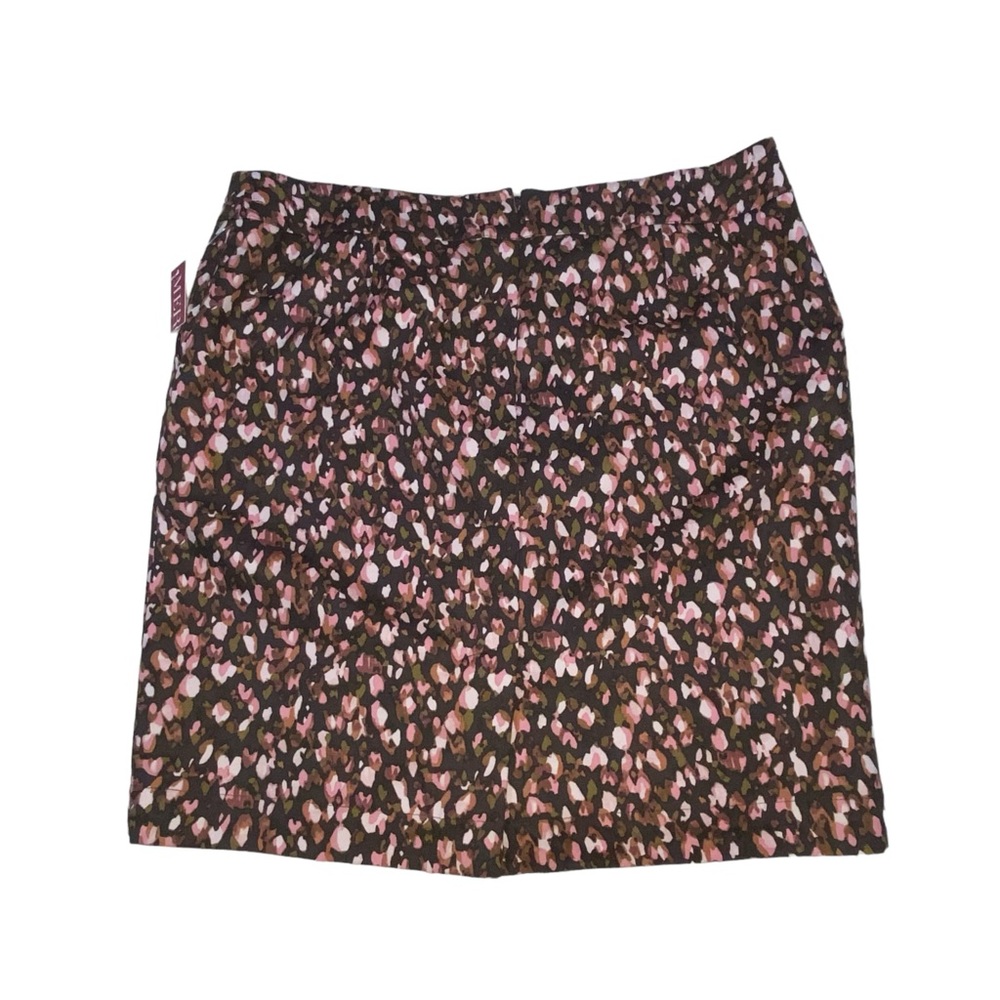 Merona Skirt Pencil Stretch Knee Length Pink Brown - Women’s 16 NWT